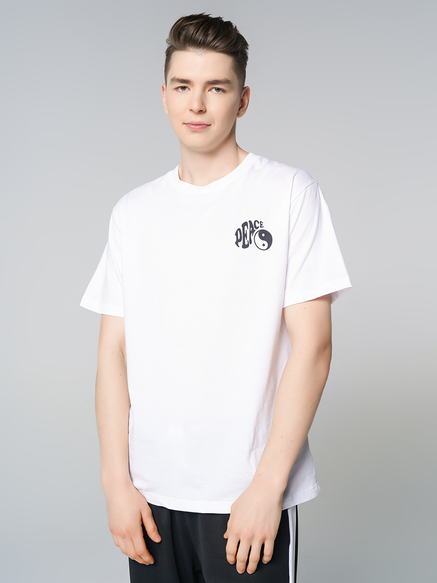 

Футболка мужская ТВОЕ 90296 белая XXL, 90296