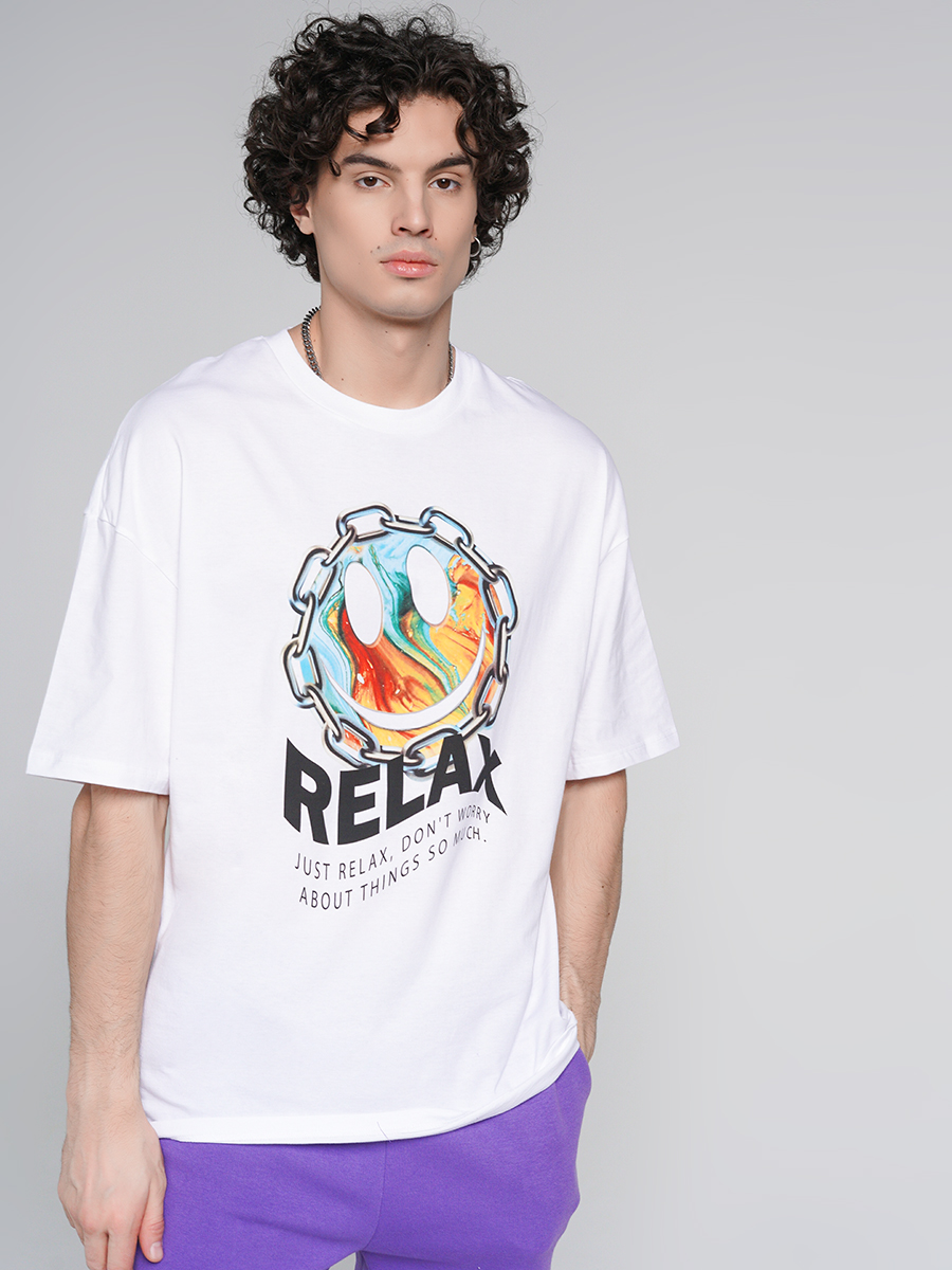 

Футболка мужская ТВОЕ 90276 белая XL, 90276