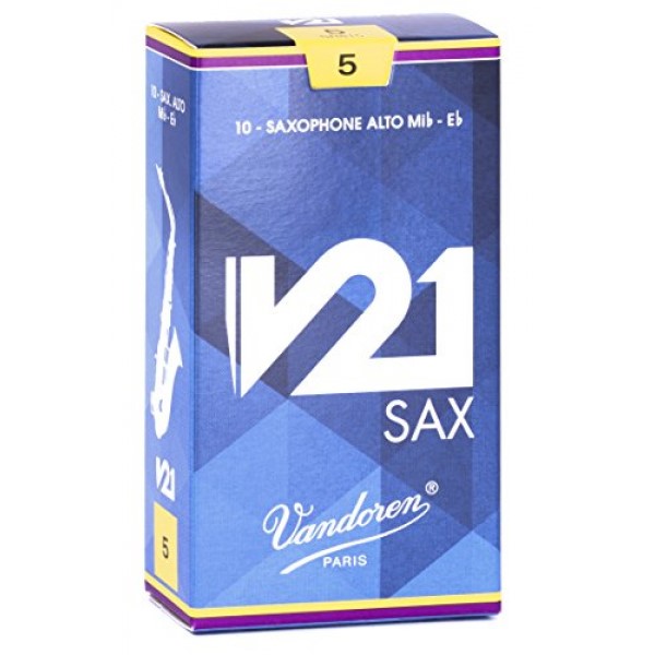 

Vandoren Sr-815 - Трость для саксофона альт, (№ 5), серия V21, упаковка 10 штук