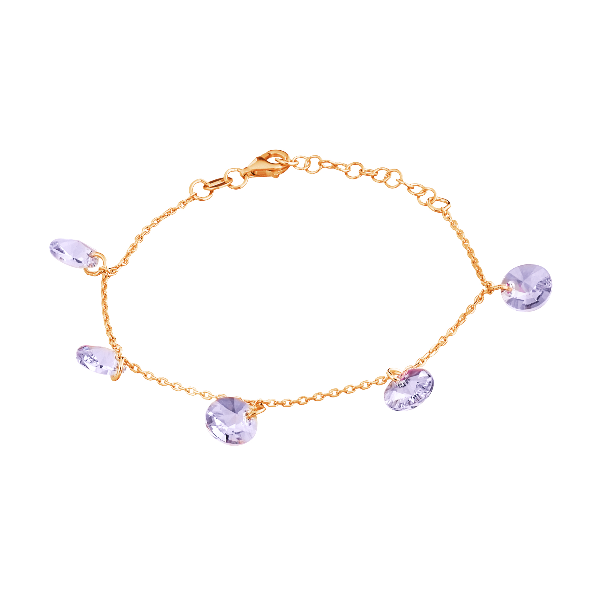 

Браслет из серебра р. ЮВЕЛИР КАРАТ 2159444/93П, swarovski, 2159444/93П