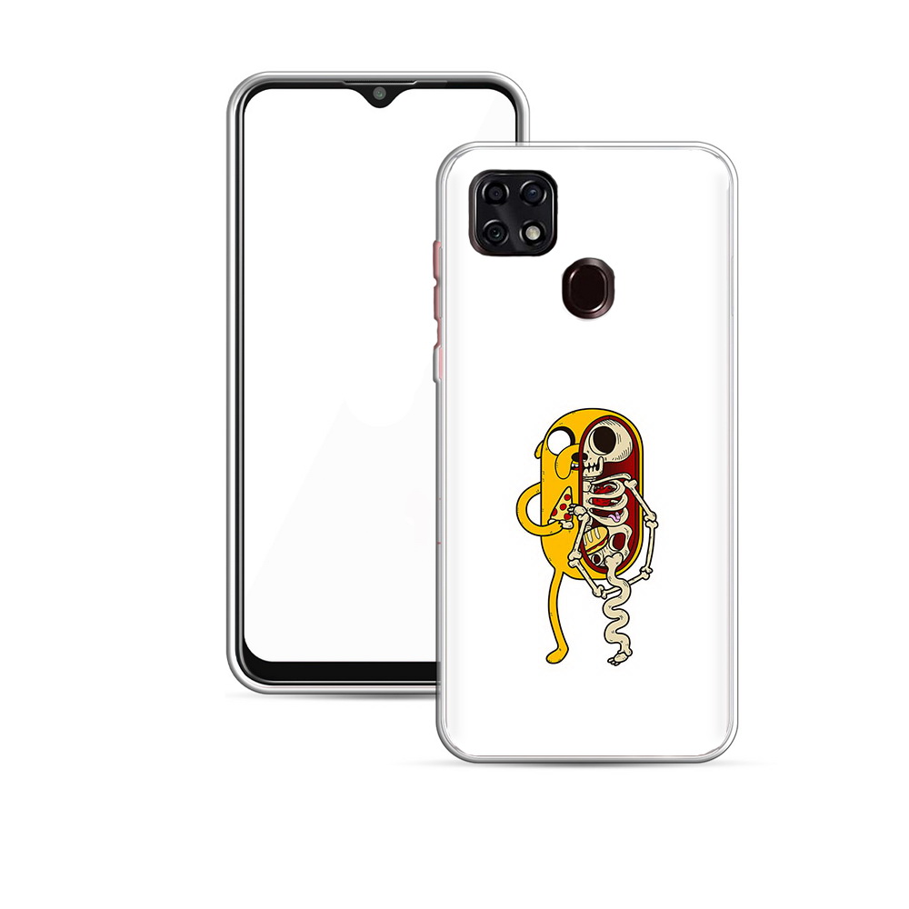 

Чехол MyPads Tocco для ZTE V2020 Джейк скелет (PT226946.457.64), Прозрачный, Tocco
