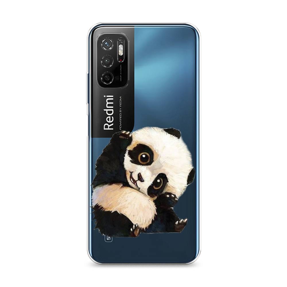 

Силиконовый чехол "Большеглазая панда" на Xiaomi Redmi Note 11SE, Большеглазая панда