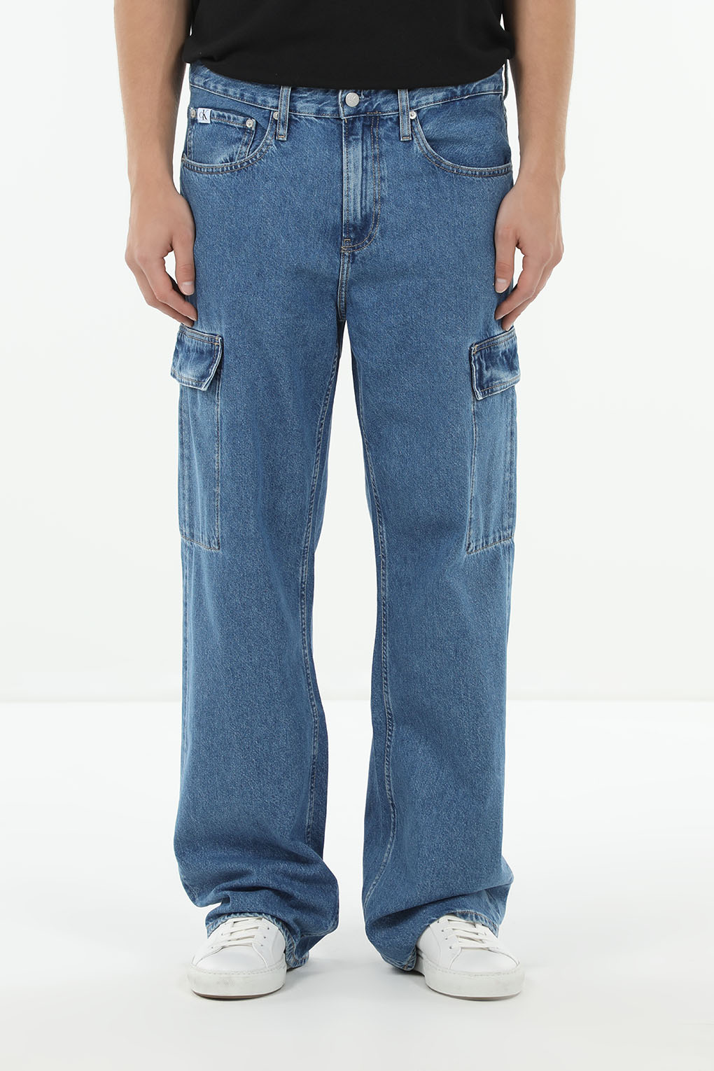 

Джинсы мужские Calvin Klein Jeans J30J324881 синие 30, Синий, J30J324881
