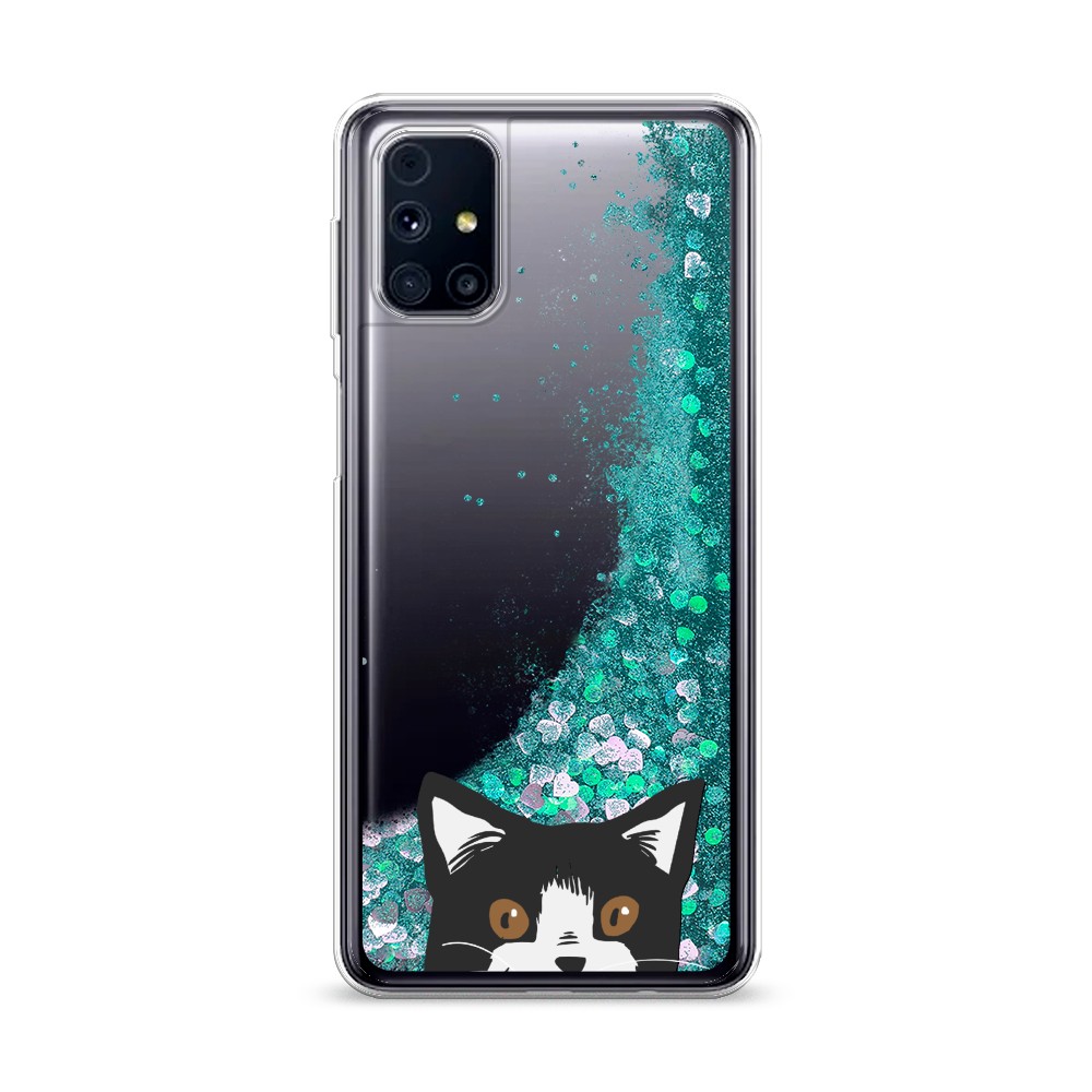 

Чехол Awog на Samsung Galaxy M31s / Самсунг M31s "Подглядывающий кот", 2101495-1