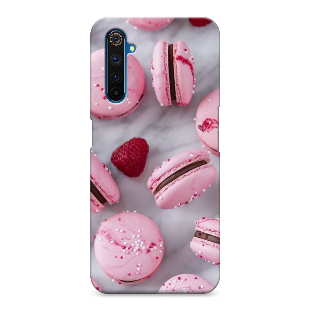 

Пластиковый чехол "Макарони с малиной" на Realme 6 Pro, 252820-7