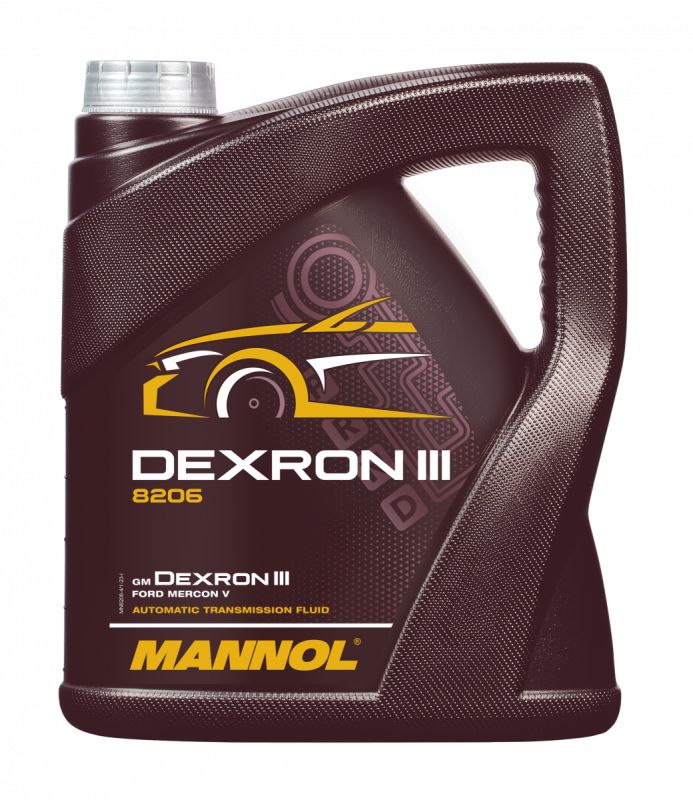 

Трансмиссионное масло cинтетическое MANNOL DEXRON III AUTOMATIC PLUS 8206 4 л, Dexron III Automatic Plus 4л