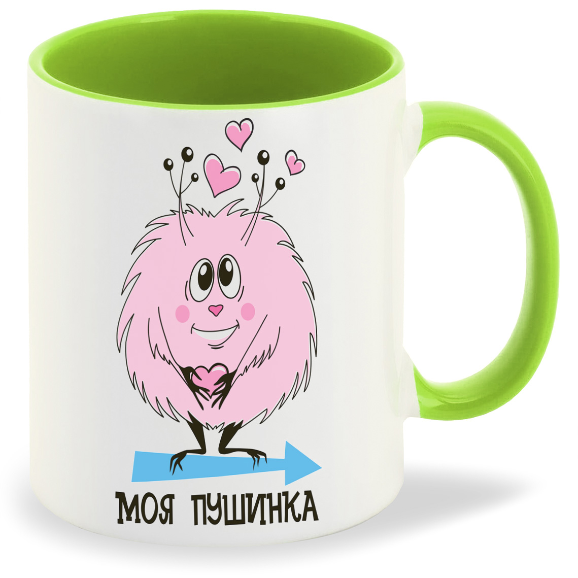 

Кружка CoolPodarok Моя пушинка есть пара, Моя пушинка есть пара