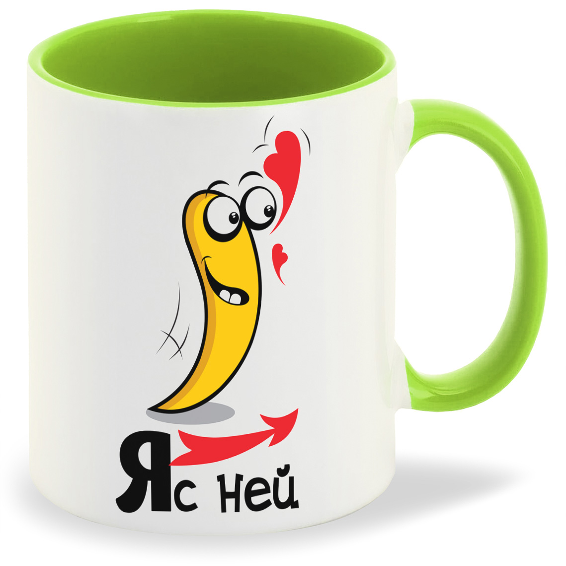 

Кружка CoolPodarok Я с ней, Я с ней