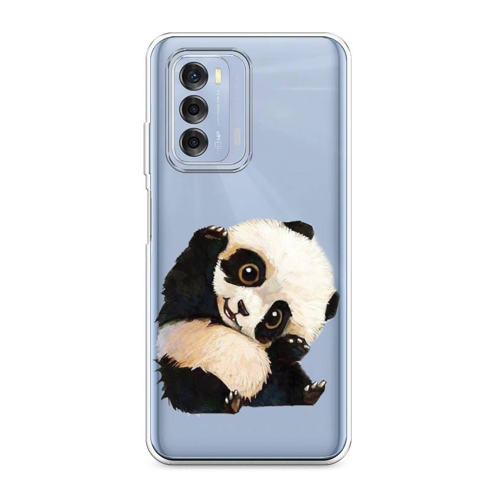 

Силиконовый чехол "Большеглазая панда" на ZTE Blade V40, Большеглазая панда