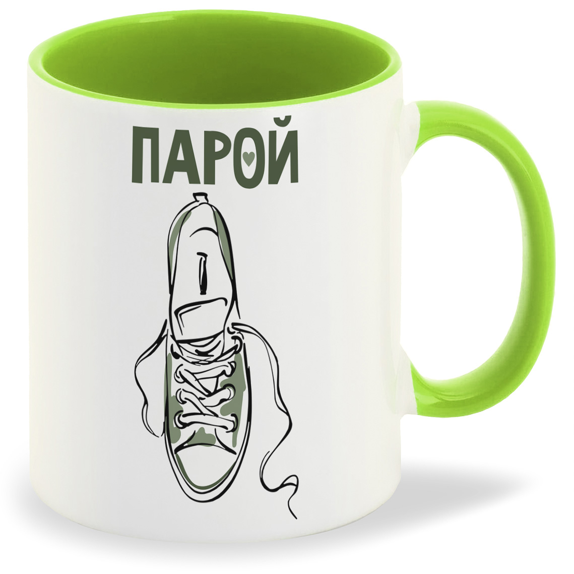 

Кружка CoolPodarok Ходим парой, Ходим парой