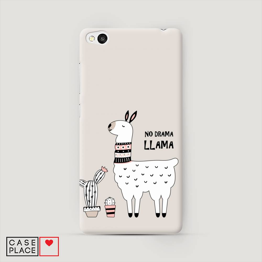 

Пластиковый чехол "No drama LLama" на Xiaomi Redmi 3, 30820-1
