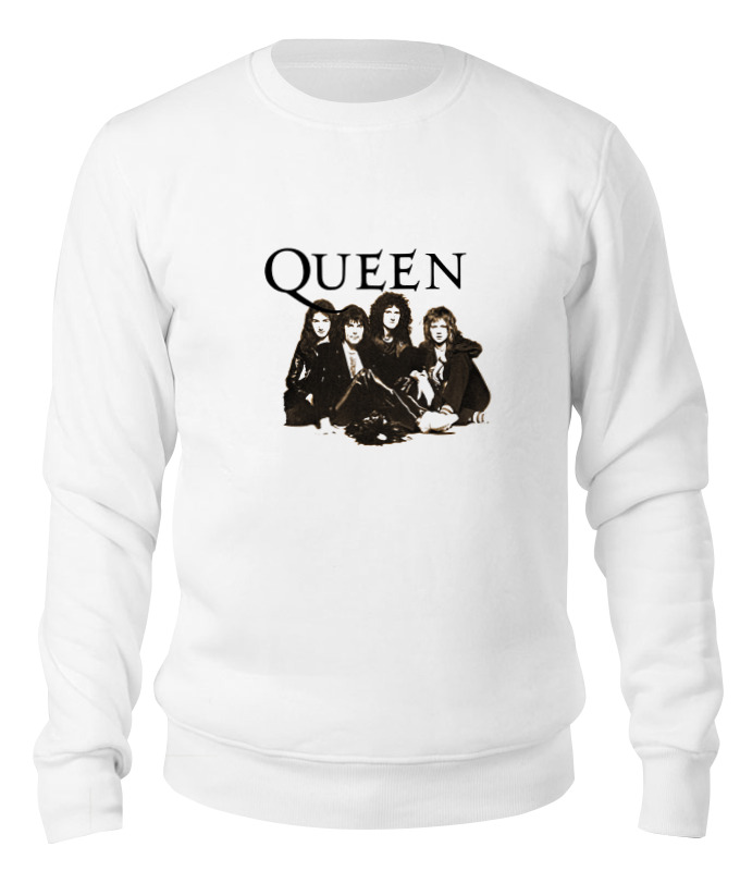 

Свитшот унисекс Printio Freddie mercury - queen черный 2XL, Freddie mercury - queen