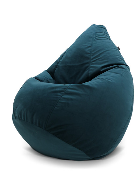 

Кресло мешок XXXL груша PiFF PuFF, бархатный велюр из холлофайбером, Кресло мешок синтепух