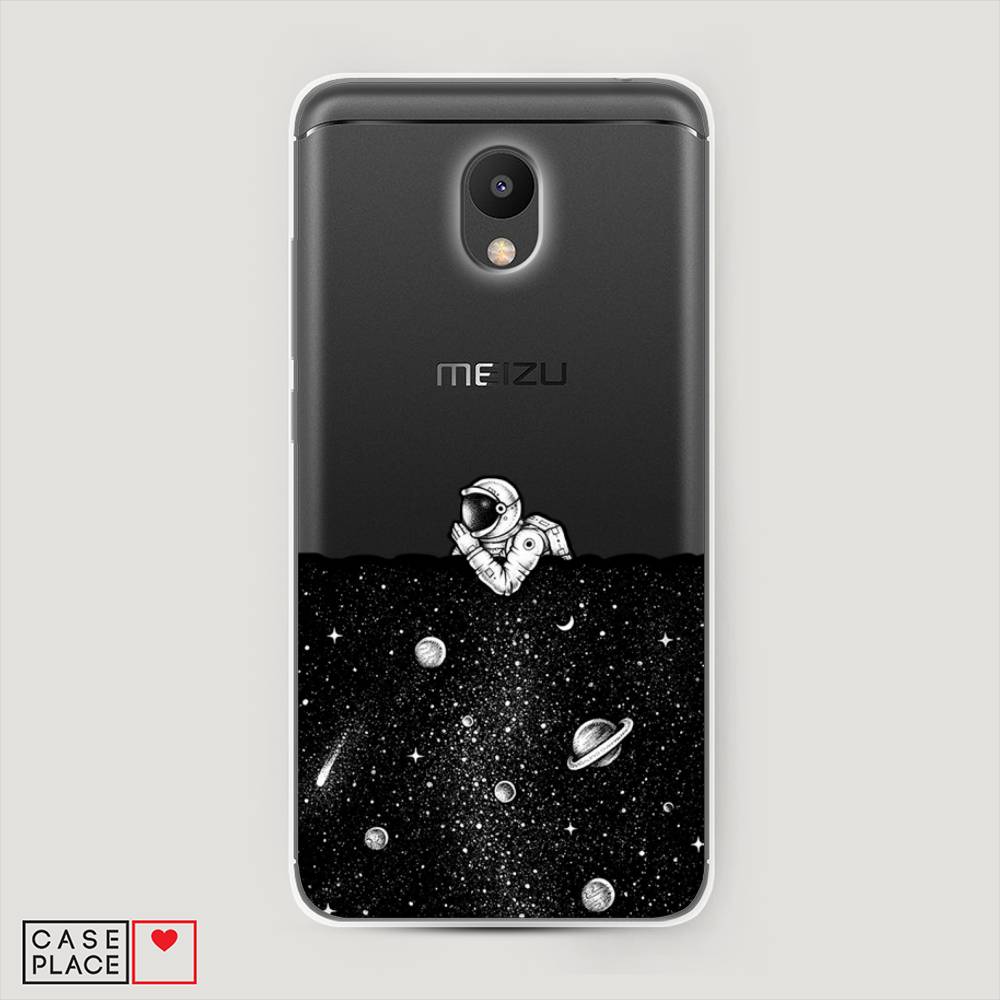 

Чехол Awog на Meizu M6 "Космический сон", Серый, 72050-4