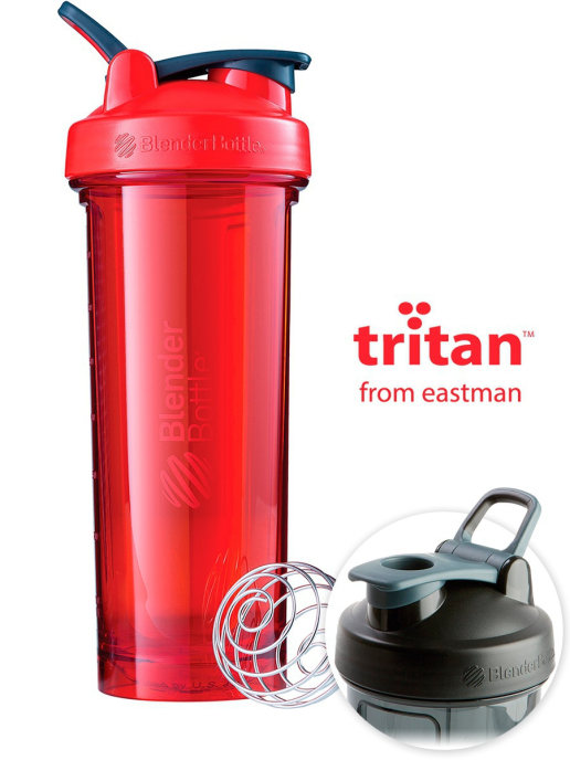 фото Шейкер blenderbottle pro series tritan 946 мл red