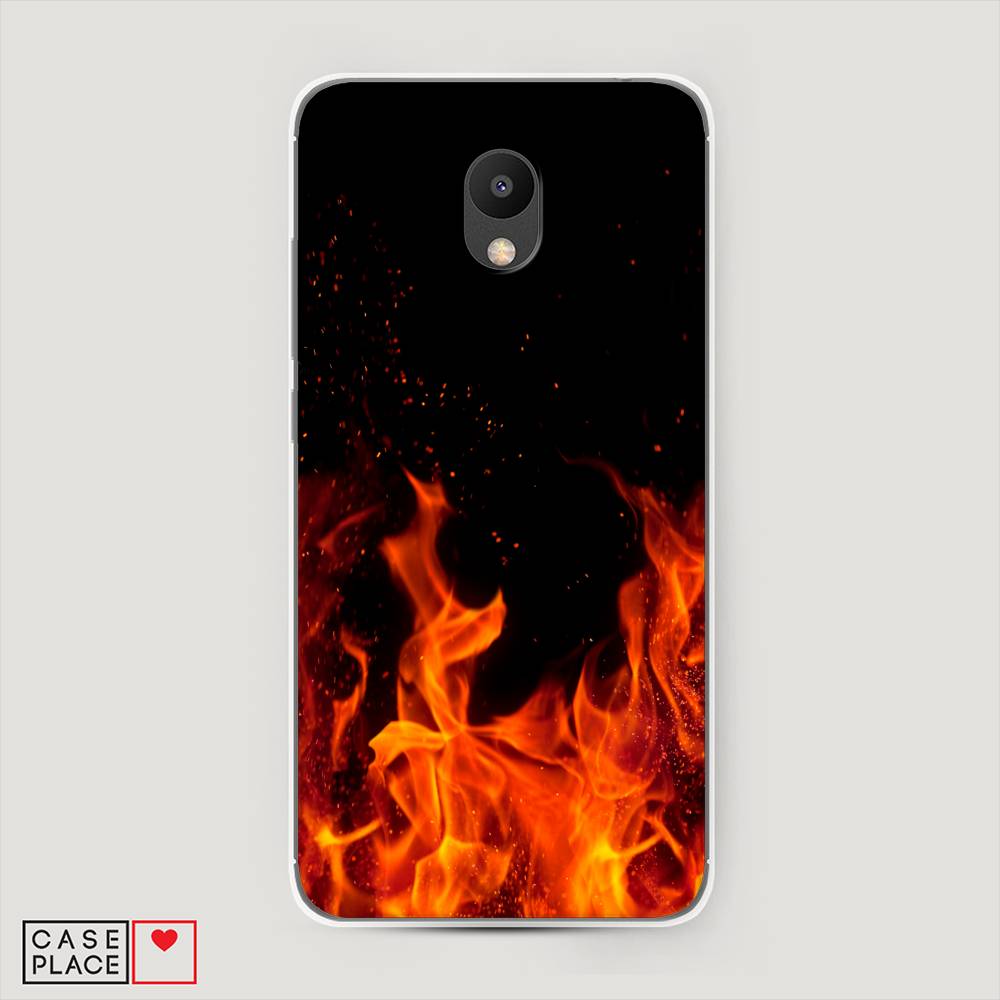 

Чехол Awog на Meizu M6 "Все в огне", Оранжевый;черный, 72050-4