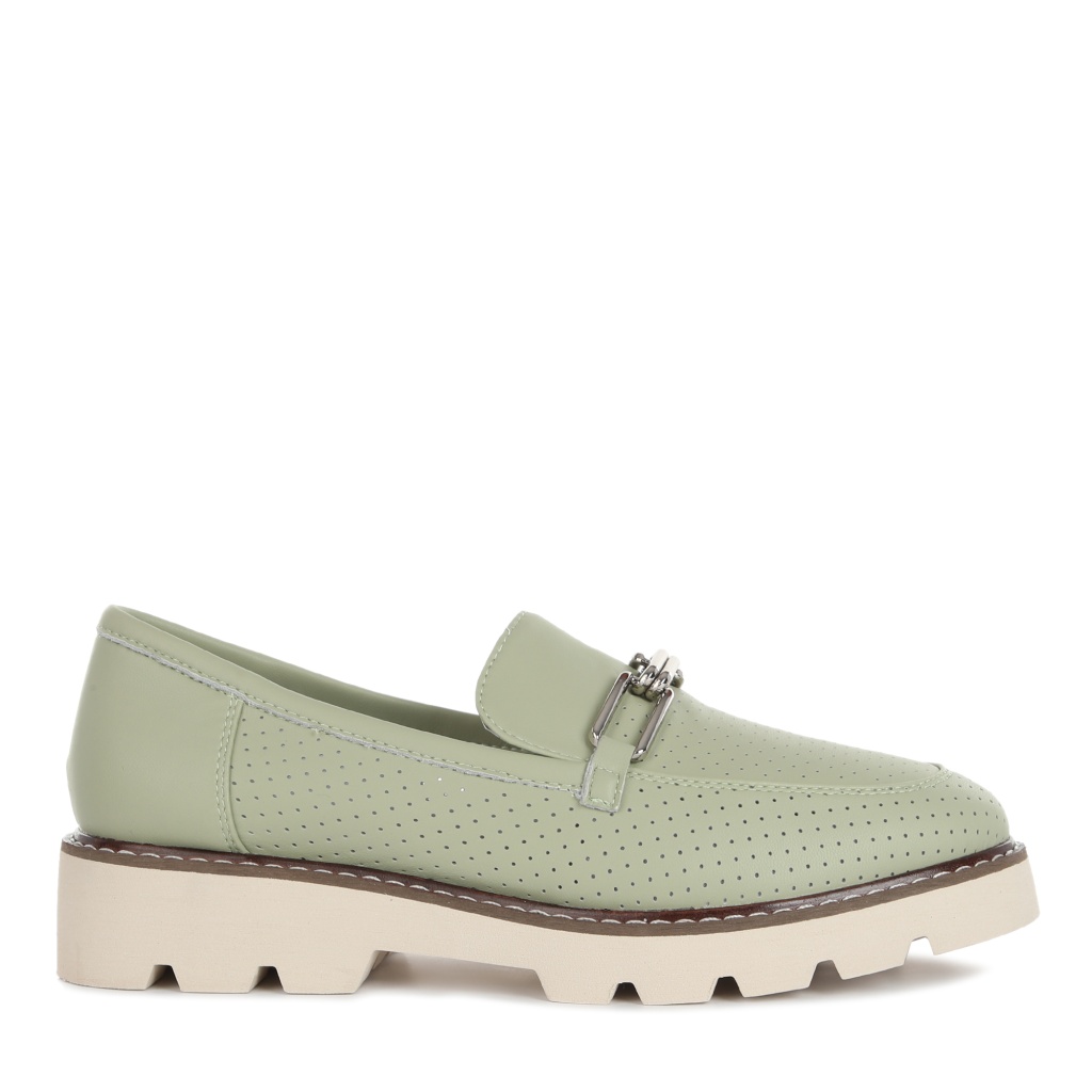 

Лоферы женские Abricot VW-0343 зеленые 37 RU, VW-0343