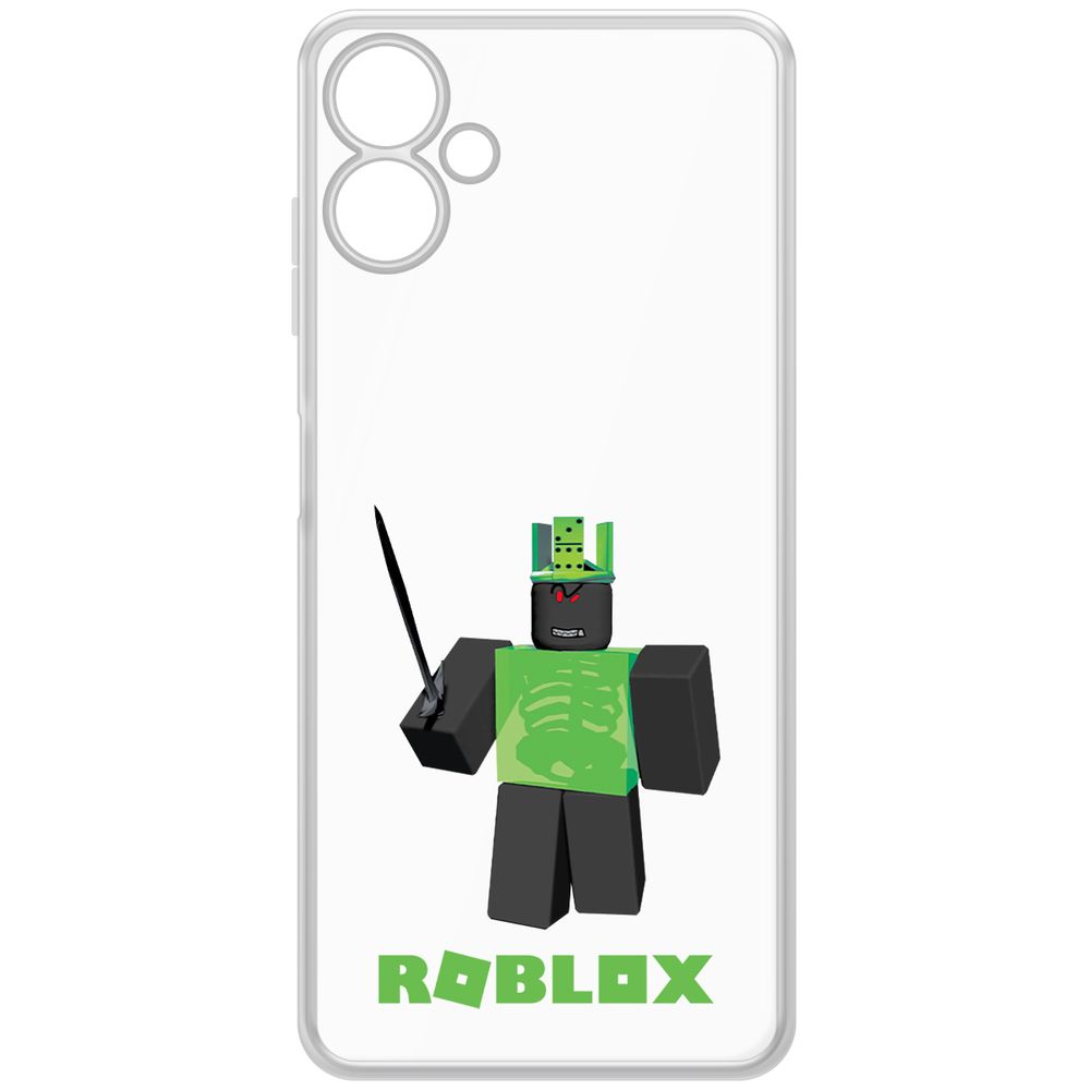 

Чехол-накладка Krutoff Clear Case Roblox-1x1x1x1x1 для Samsung Galaxy A06 (A065), Прозрачный