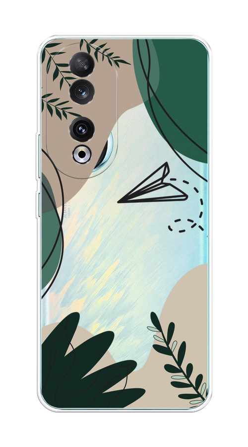 

Чехол Homey на Honor 90 "Secret Garden", Зеленый;бежевый;черный, 6121450-1