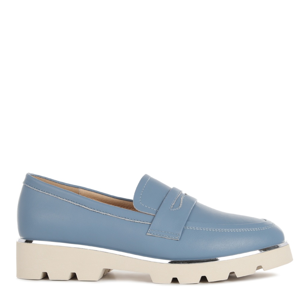 

Лоферы женские Abricot VW-0346 голубые 38 RU, VW-0346