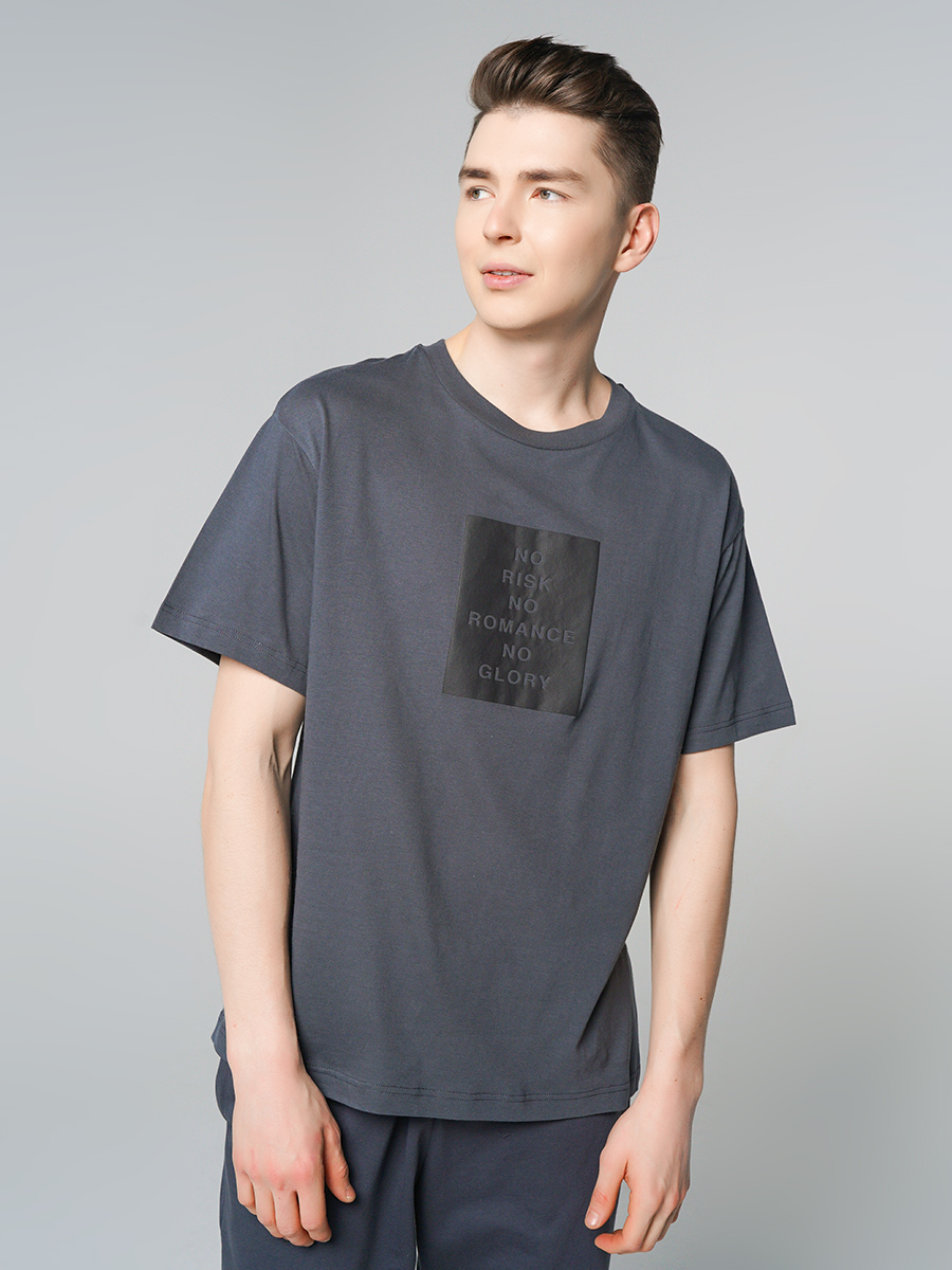 

Футболка мужская ТВОЕ 90293 серая XXL, 90293