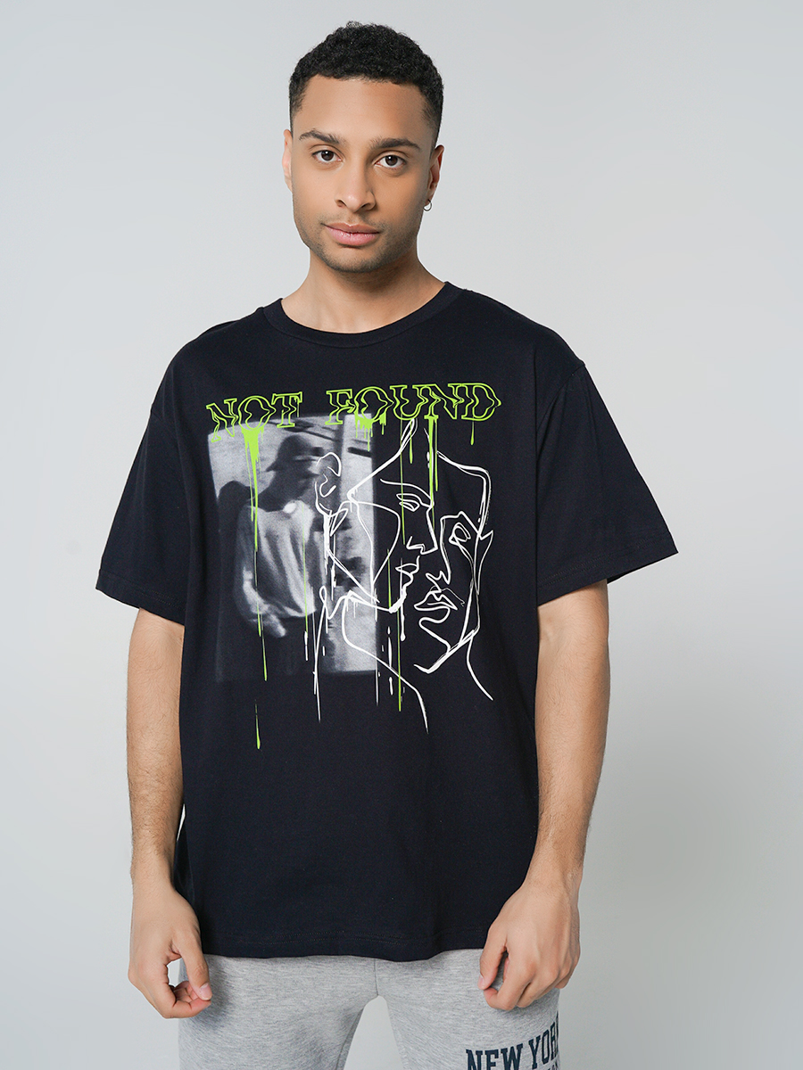 

Футболка мужская ТВОЕ 90289 черная XXL, 90289