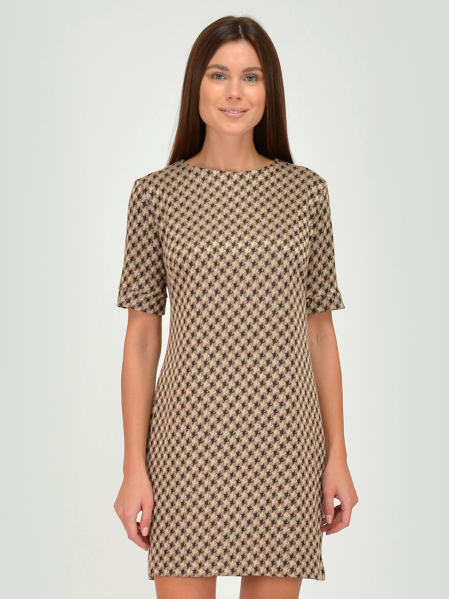 

Платье женское 1001dress VI00116BG бежевое 52 RU, VI00116BG