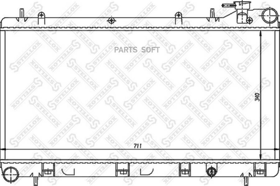 

STELLOX Радиатор охлаждения STELLOX 1026263sx