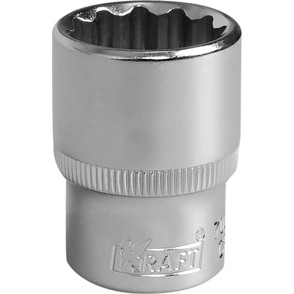 

Головка торцевая 12 граней (19 мм; 1/2 Dr) KRAFT KT 700352