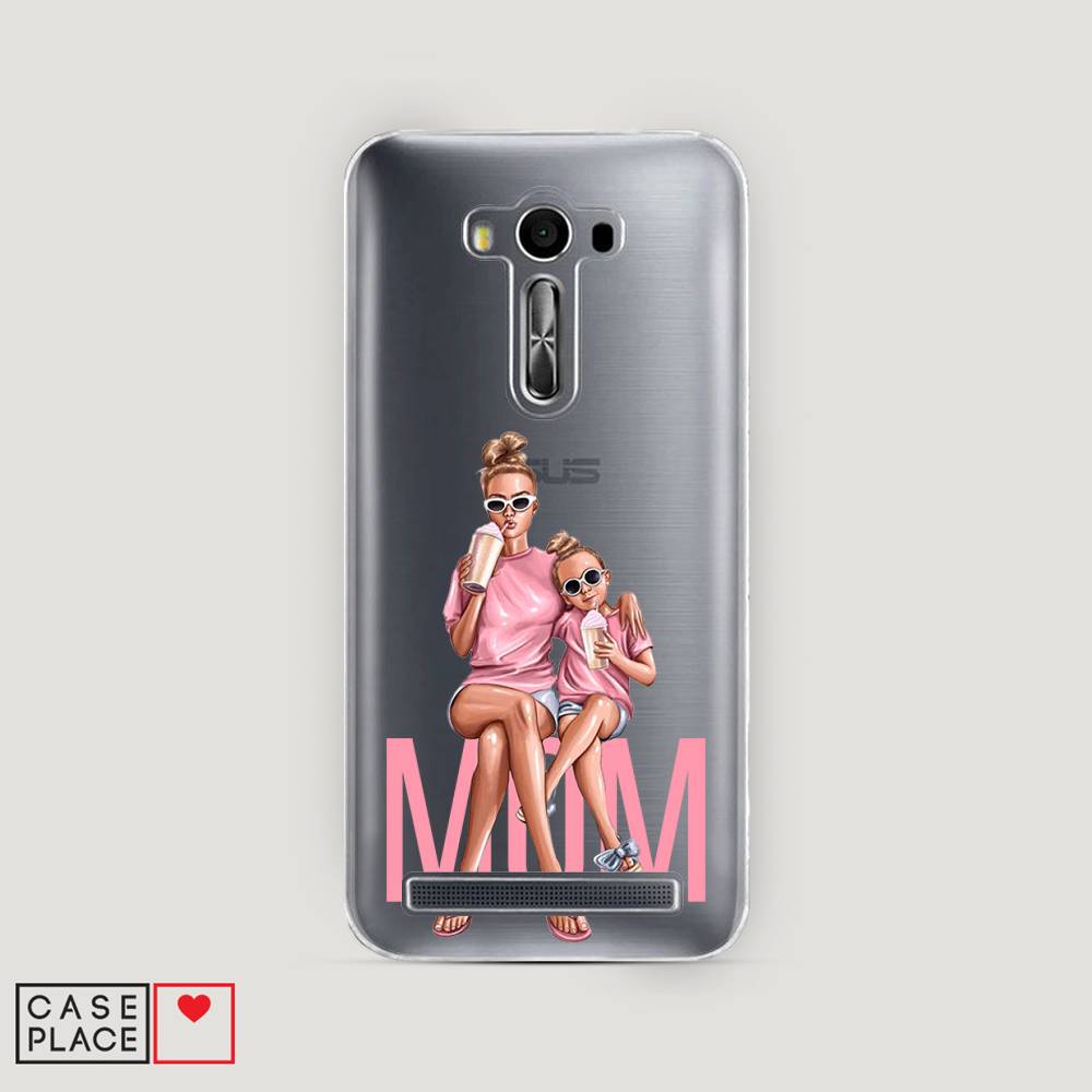 фото Чехол awog "lovely mom" для asus zenfone 2 laser ze550/551kl