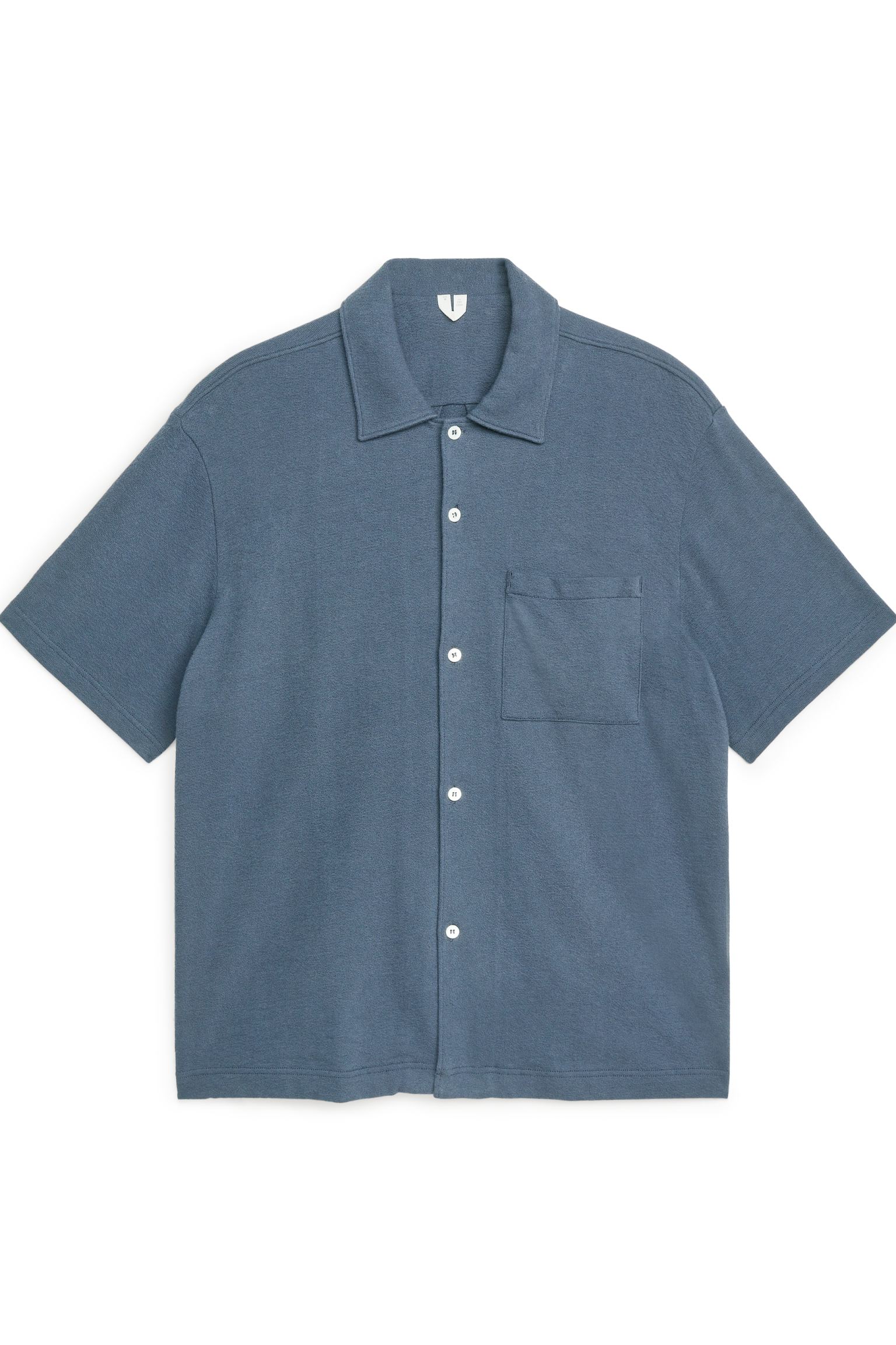 Рубашка мужская ARKET 989229008 синяя S (доставка из-за рубежа)