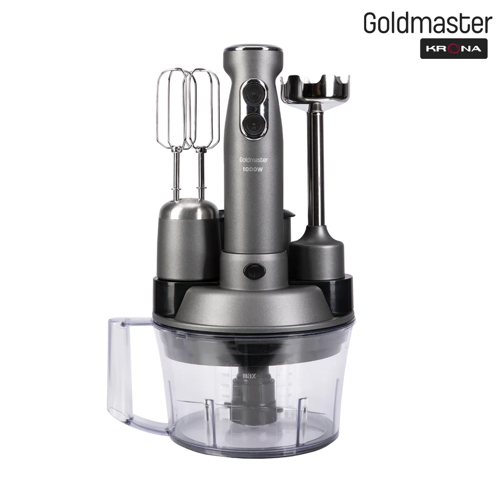 

Кухонный комбайн Goldmaster Elena Max серый, Elena Max