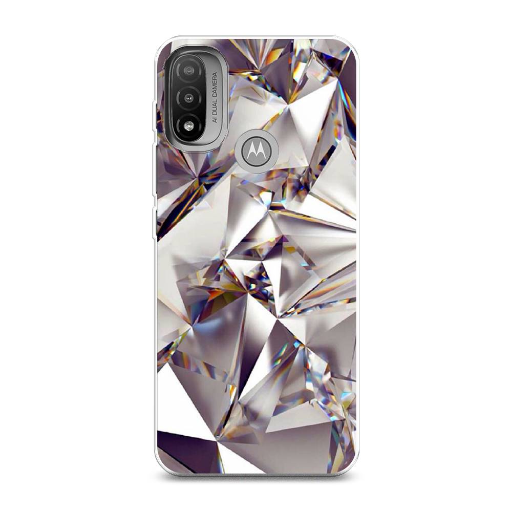 

Силиконовый чехол "Бриллианты" на Motorola Moto E20, 243450-7