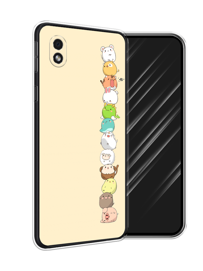 

Чехол Awog на Samsung Galaxy A01 Core / Самсунг A01 Core "Питомцы Чиби", Желтый, 2101250-2