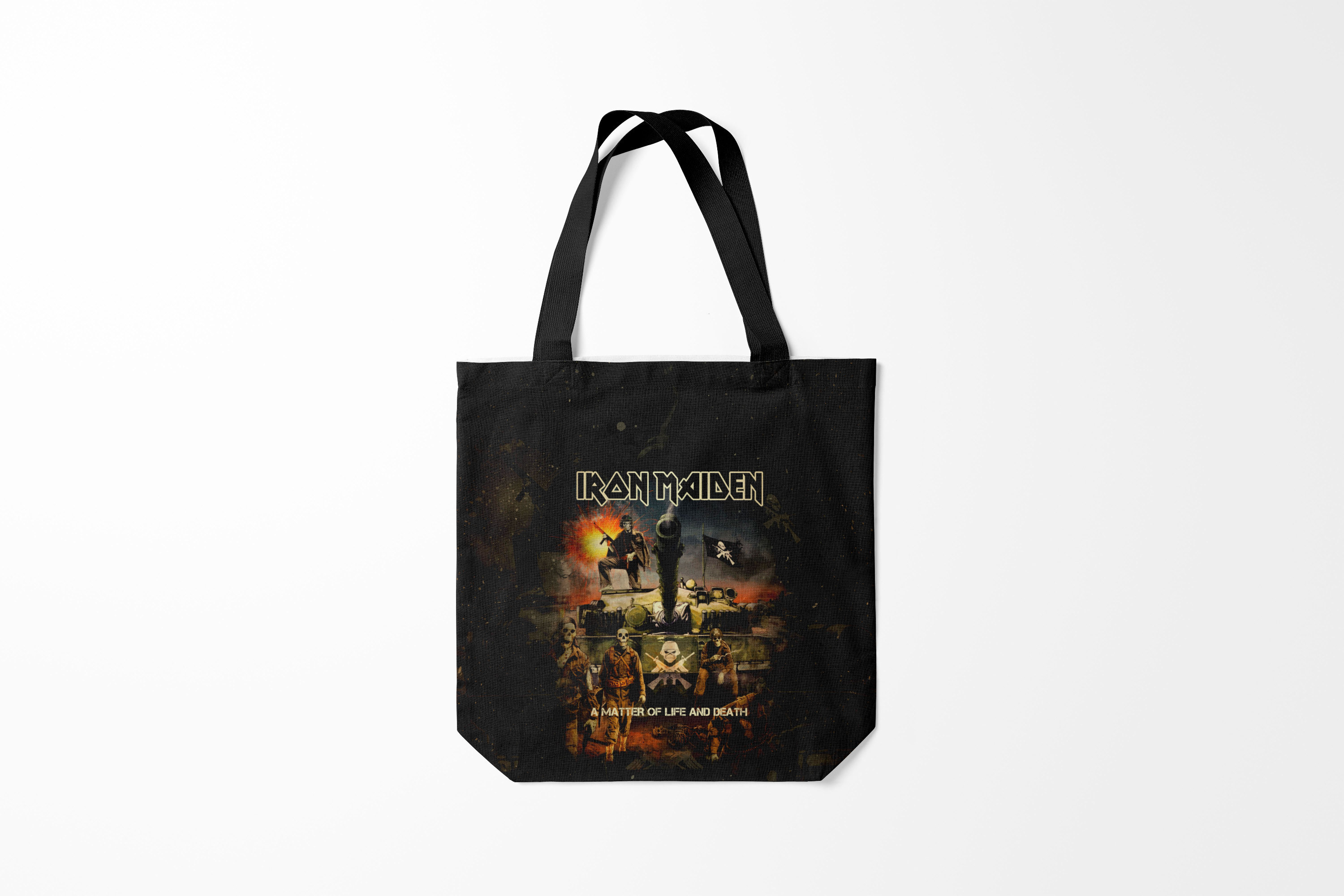 

Сумка шoппер унисекс Burnettie Judas Priest, черный, Judas Priest