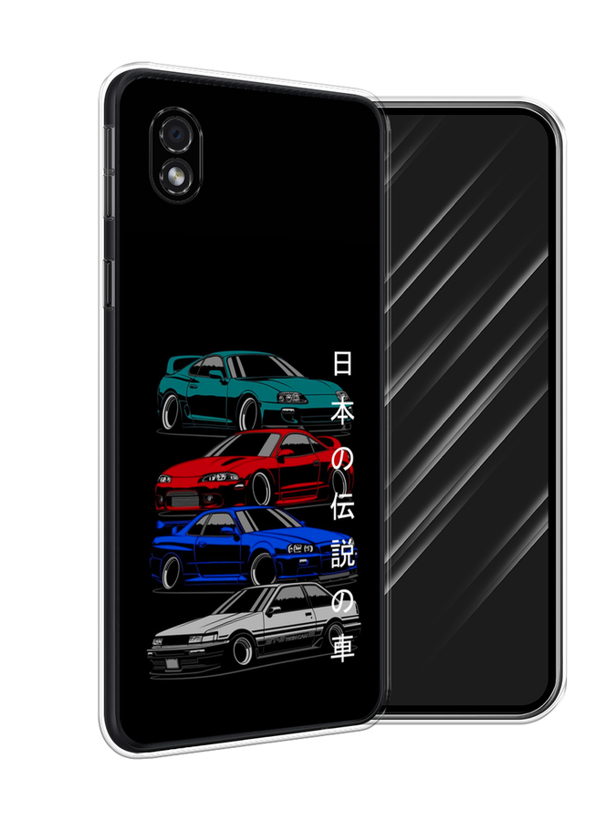 

Чехол Awog на Samsung Galaxy A01 Core / Самсунг A01 Core "JDM Legend cars", Зеленый;красный;синий, 2101250-5