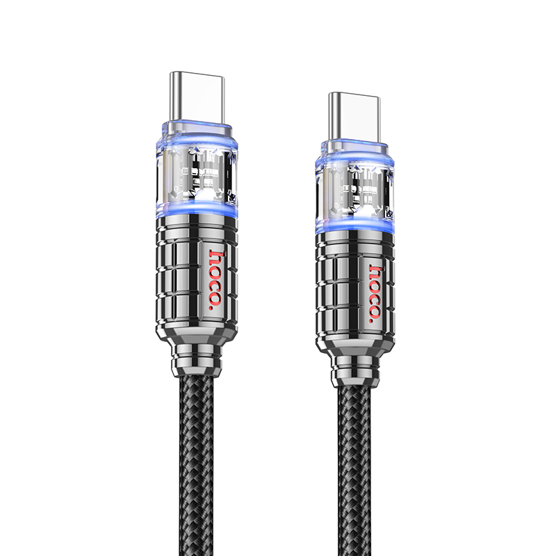 

Кабель Type-C на Type-C, HOCO, U122, 60W, 1.2м, черный