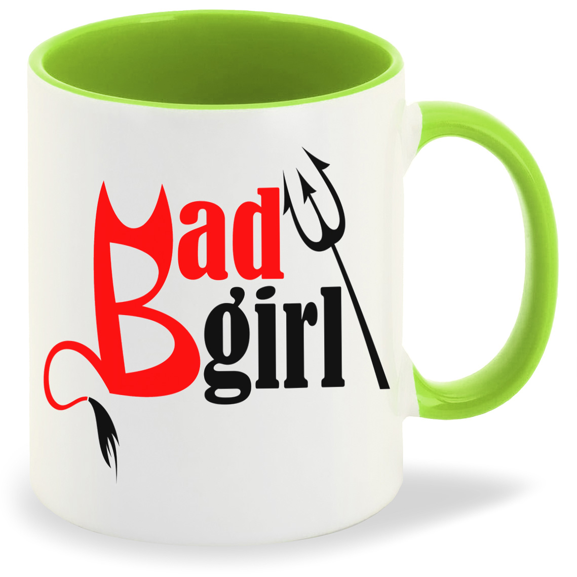 

Кружка CoolPodarok Bad girl плохая девочка, Bad girl плохая девочка