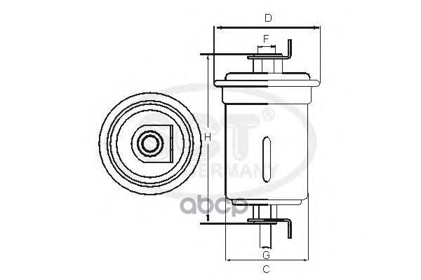 

SCT ST 368 Топливный фильтр ST368