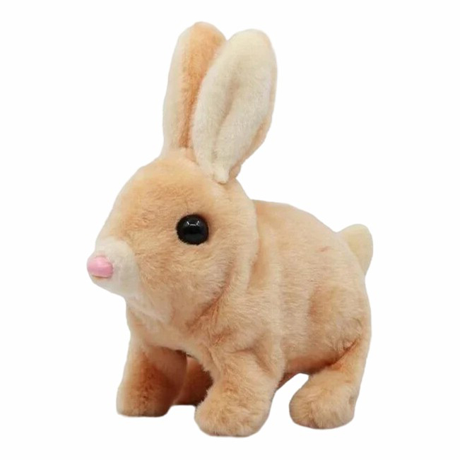 

Интерактивная игрушка Зайчонок Active Mioshi 16 см, Бежевый