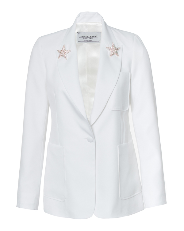 

Жакет женский Forte Dei Marmi Couture 20SF6403 белый 40 IT, 20SF6403