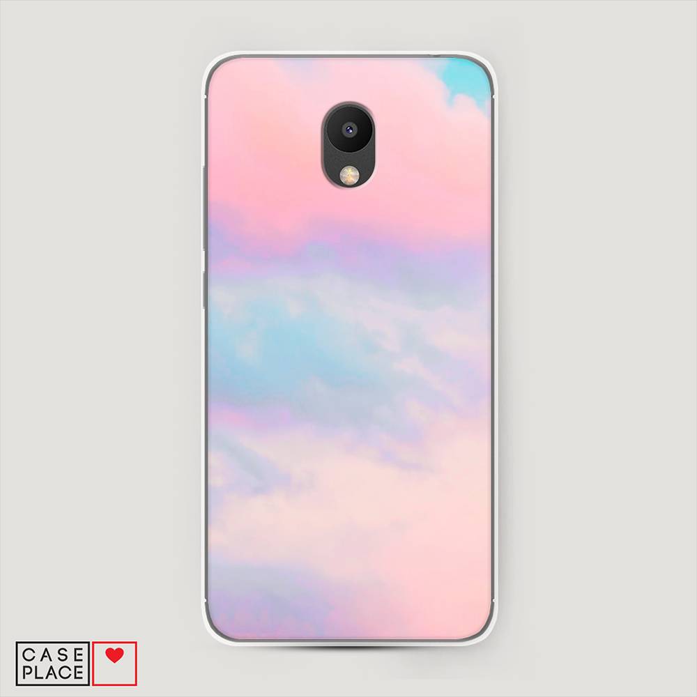 

Чехол Awog на Meizu M6 "Розовые облака", Розовый;фиолетовый, 72050-3