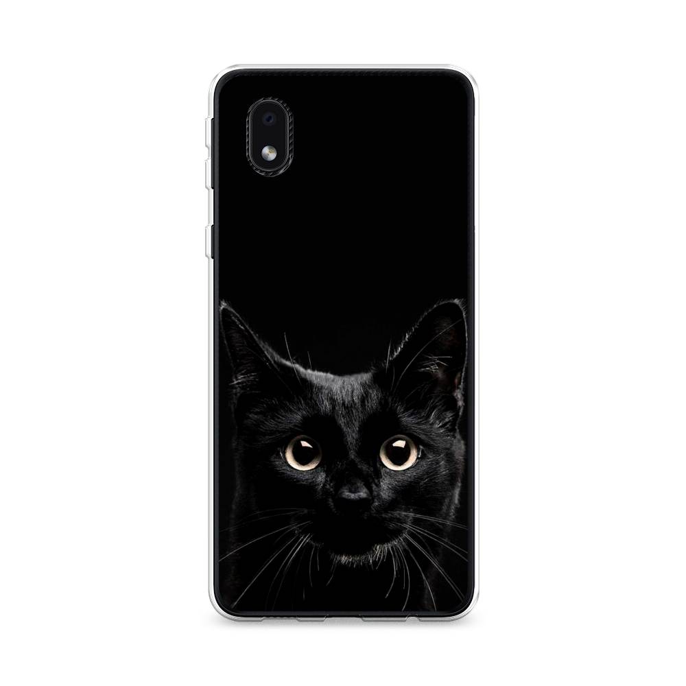 Чехол Awog на Samsung Galaxy A01 Core / Самсунг A01 Core Добрый кот