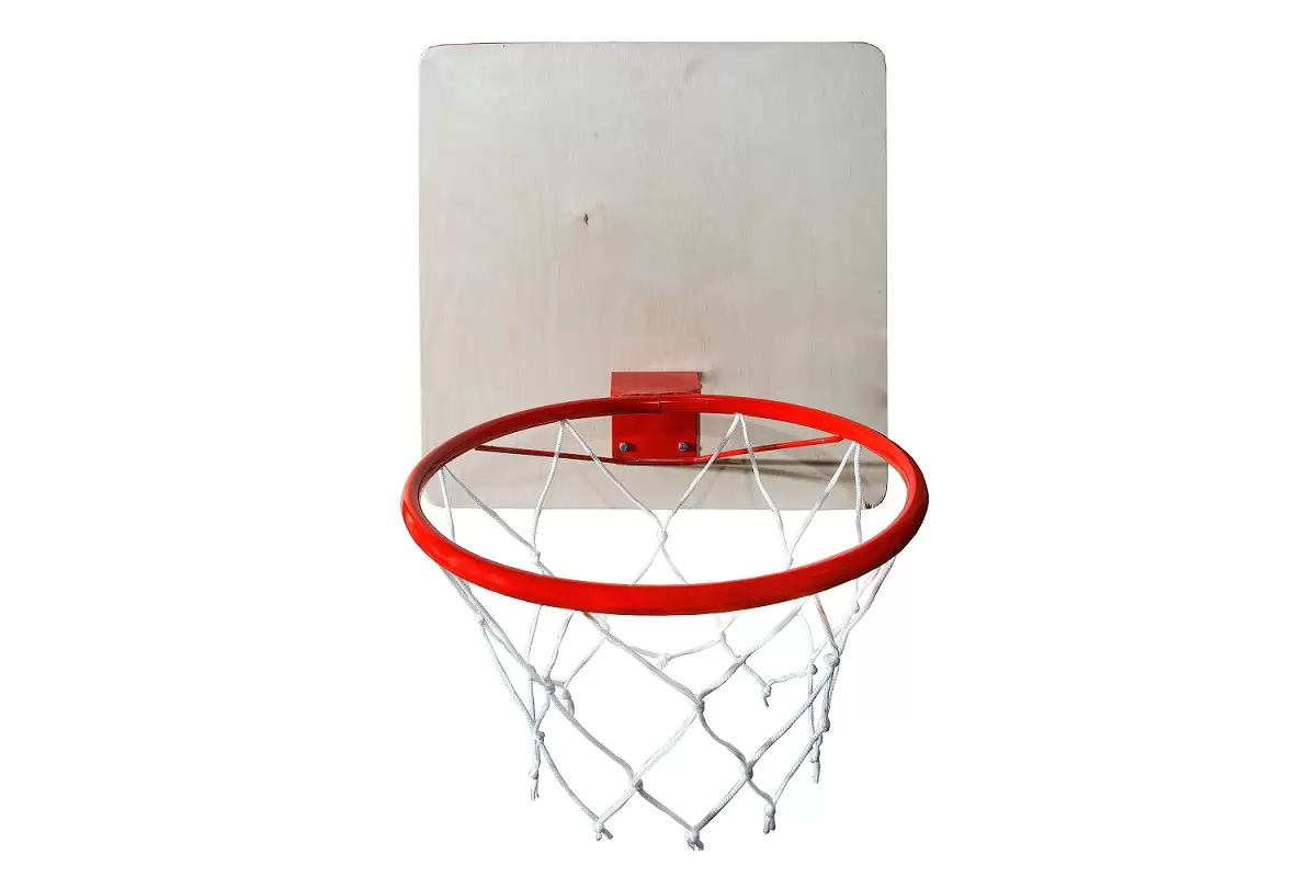 Баскетбольное кольцо с сеткой КМС диаметр 295 мм 136