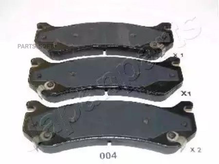 

Тормозные колодки Japanparts PP004AF