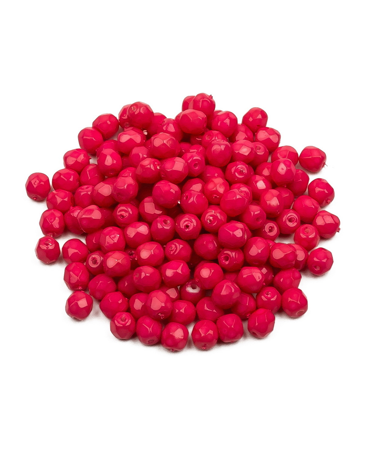 

Стеклянные чешские бусины, Fire polished beads, ганеные круглые, 4 мм, цвет 67281, 150шт, Розовый, FP-4