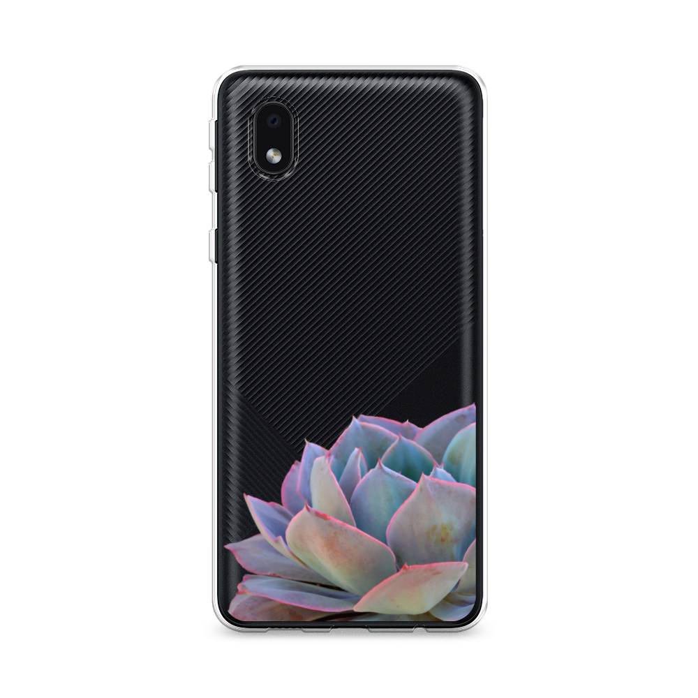 

Чехол Awog на Samsung Galaxy A01 Core / Самсунг A01 Core "Молодило уголок", Серый, 2101250-8