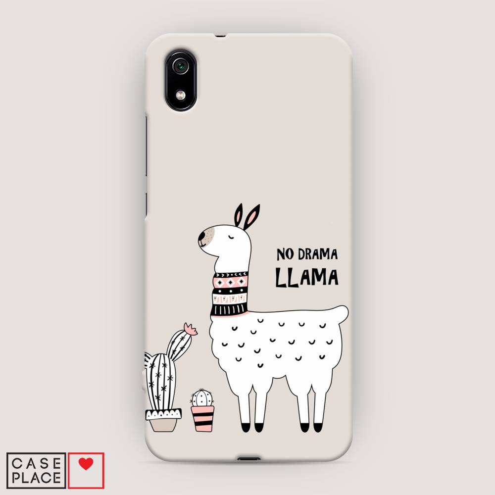 

Пластиковый чехол "No drama LLama" на Xiaomi Redmi 7A, 35420-1