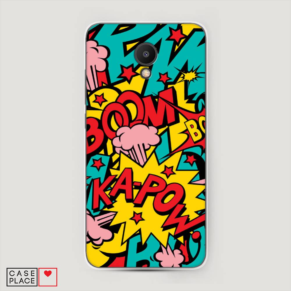 

Чехол Awog на Meizu M6S "Постер pop art", Голубой;желтый;красный, 72450-9