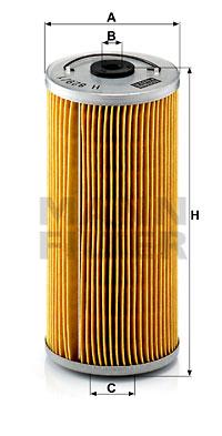 

Фильтрующий элемент масляного фильтра MANN-FILTER H829/1X, фильтрующий элемент масляного фильтра H829/1X